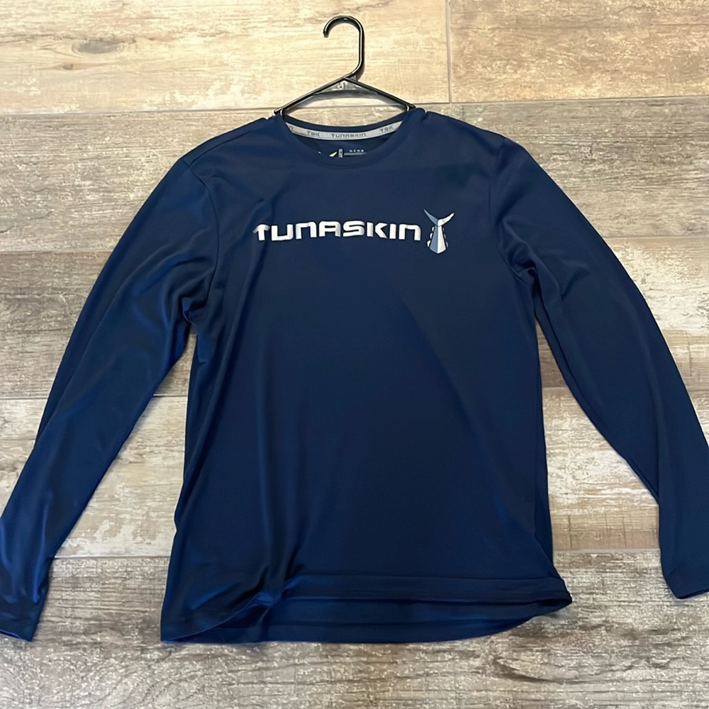 Navy blue dry fit long sleeve
